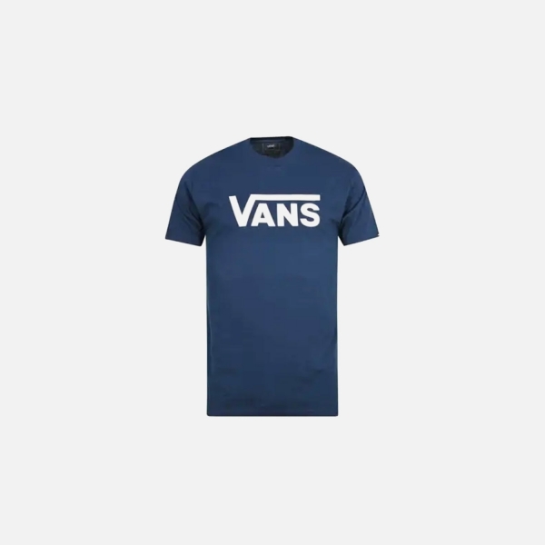 Vans Classic Unisex Lacivert Tişört - VN000GGGNAV1