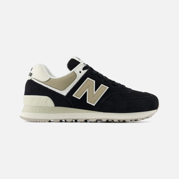 New Balance 574 Lifestyle Unisex Siyah Spor Ayakkabı - WL574DK2