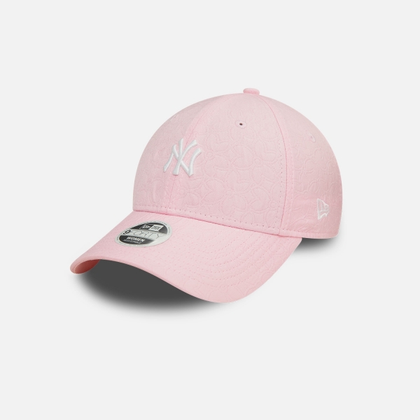 New Era New York Yankees Jaquard 9Forty Kadın Pembe Şapka - 60565270