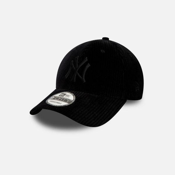 New Era New York Yankees Cord 9Forty Unisex Siyah Şapka - 60565331