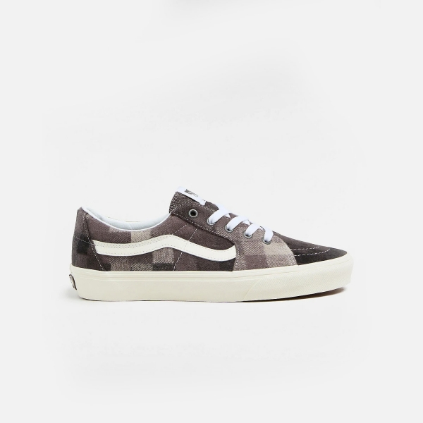 Vans SK8-Low Erkek Gri Sneaker - VN0009QRBXC1