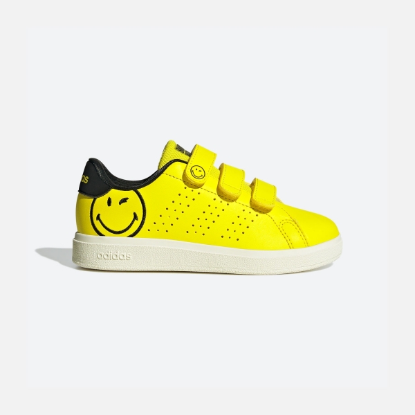 Adidas Advantage Smiley Cf Unisex Çocuk Sarı Spor Ayakkabı - IH6252