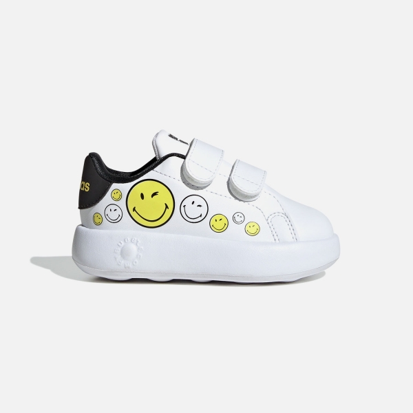 Adidas Advantage Smiley Cf Unisex Çocuk Beyaz Spor Ayakkabı - IH6257